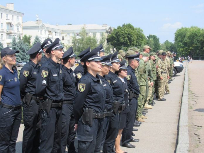 Полиция в Мариуполе