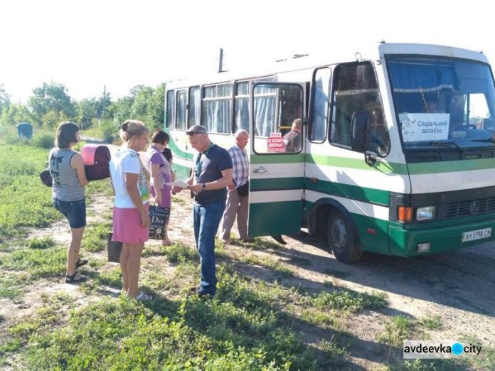 В Марьинском районе курсируют два бесплатных автобуса
