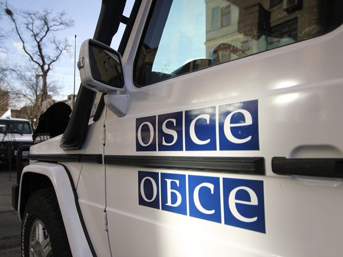 Обсрел ОБСЕ в Луганской области
