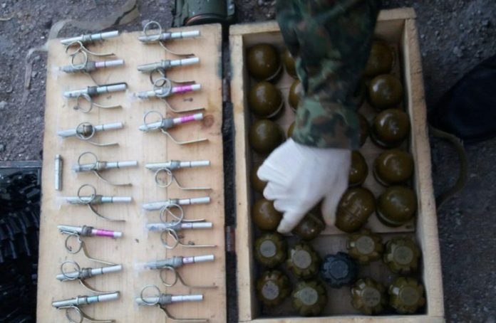 В Краматорске у местного жителя изъяли ящик с гранатами
