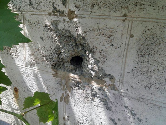 4 июня в результате утреннего обстрела Донецка повреждено здание мечети