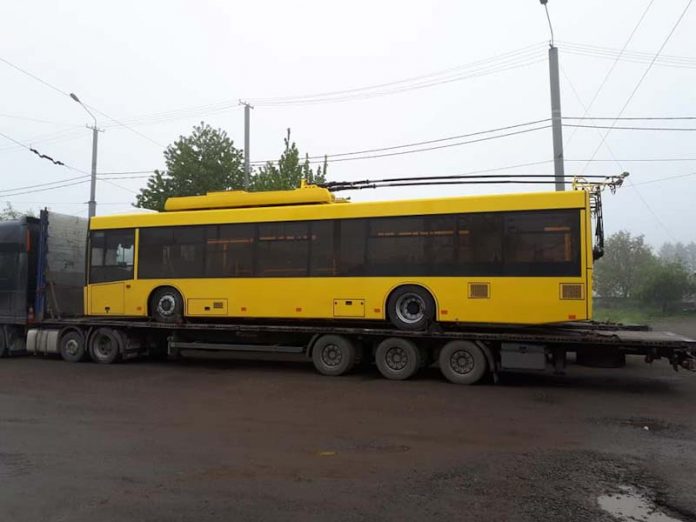 Коммунальный автопарк Славянска в скором времени пополнится тремя новыми троллейбусами