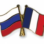 флаги россия франция